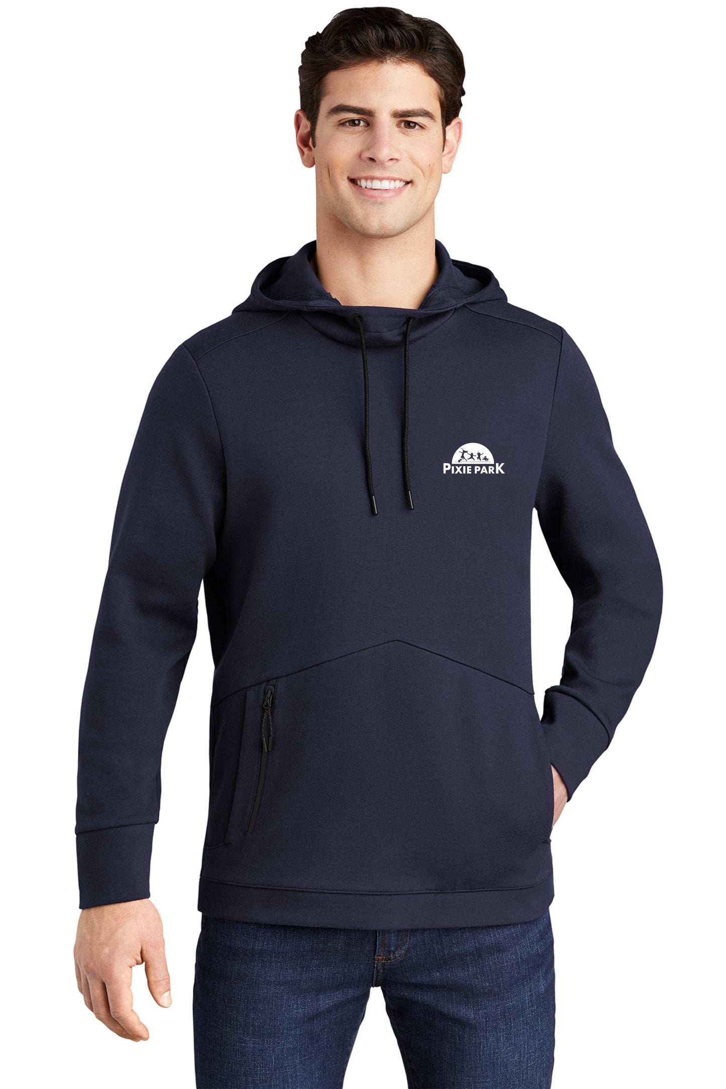 Pixie Park - Men's Sport-Tek Triumph Hooded Pullover - Grey - Medium